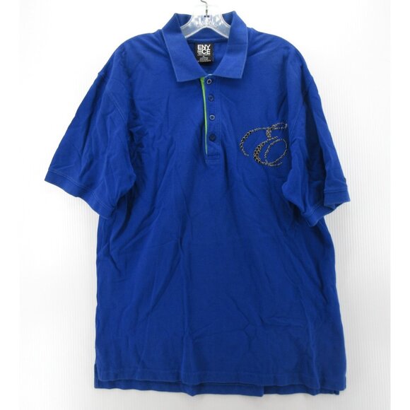 VINTAGE Enyce Polo Shirt XL Pullover Baggy Hip Hop Y2K 90s Streetwear - Picture 1 of 10